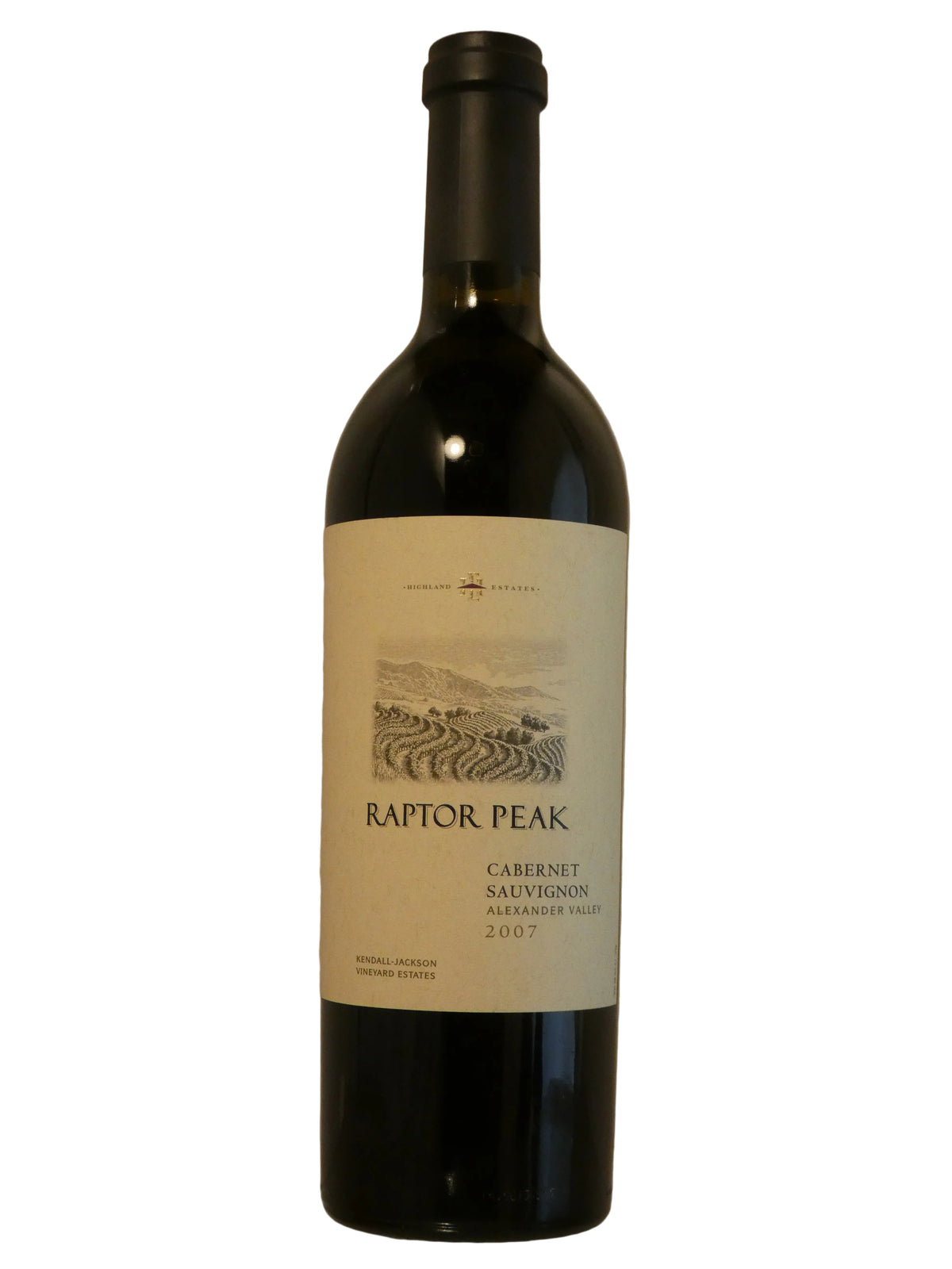Kendall Jackson Cabernet Sauvignon Highland Estates Raptor Peak - 2007 (750ml)