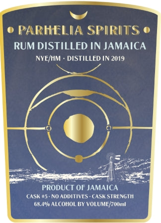 Parhelia Cask #5 New Yarmouth Hugh Murdoch Rum 68.4% - 2019 (700ml)
