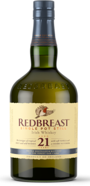 Red Breast Irish Whiskey 21 Year Old (750ml)