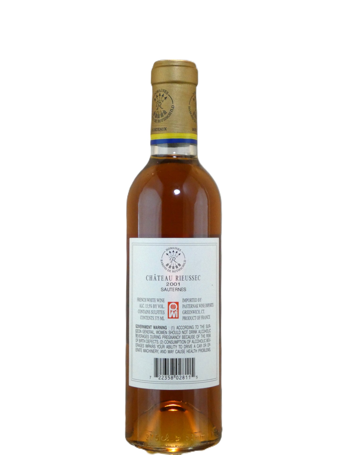 Rieussec - 2001 (375ml)