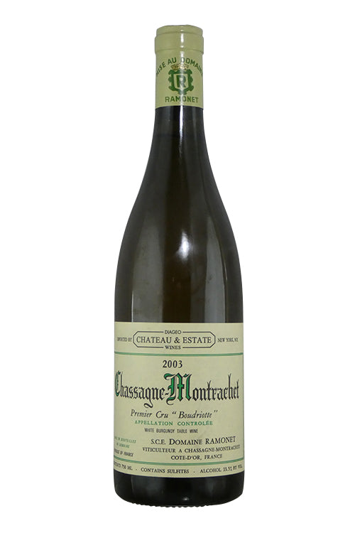 Ramonet Chassagne-Montrachet 1er Cru Boudriotte - 2003 (750ml)