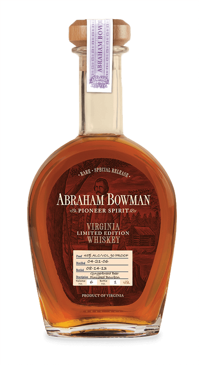 Abraham Bowman Limited Edition Release 15 Gingerbread Beer Finished Bourbon (375ml)