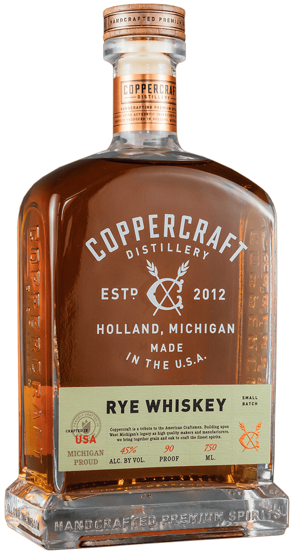 Copper Craft Distillery Straight Rye Whiskey (750ml)