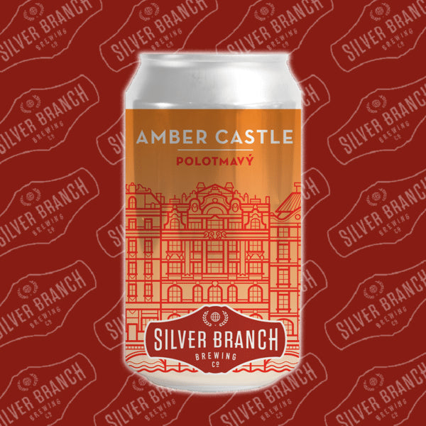 Silver Branch Amber Castle Amber Lager(12oz Can 6pk)