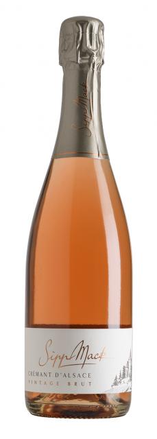 Sipp Mack Cremant d'Alsace Brut Rose NV- (750ml)