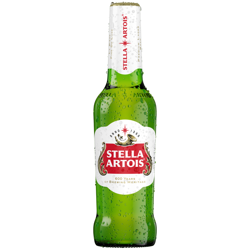 Stella Artois Beer (12oz Btl 24 Pk)