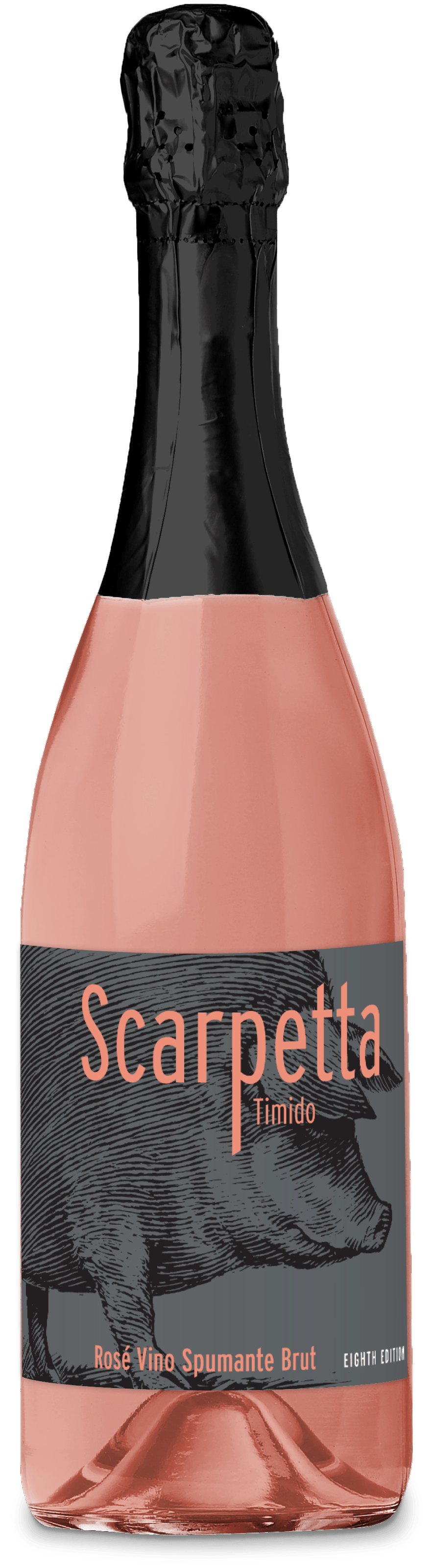 Scarpetta Timido Spumante Brut Rose - NV (750ml)