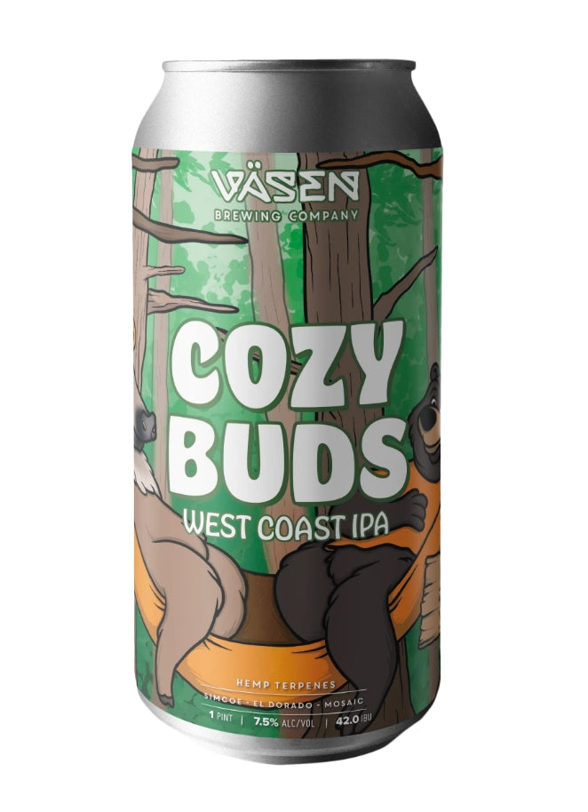 Vasen Cozy Buds West Coast IPA(16oz 4pk Can)