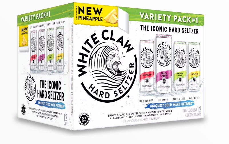White Claw Variety (12oz Can 12 Pk)