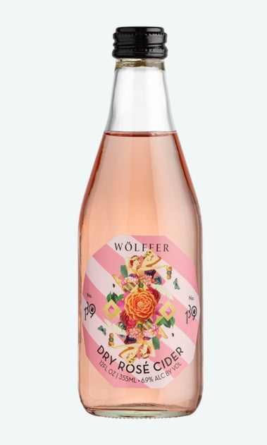 Wolffer Dry Rose Cider (12oz Btl 4 Pk)