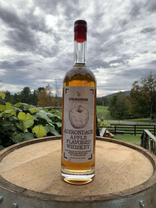 Springbrook Hollow Farm Distillery Adirondack Apple Flavored Whiskey - (750ml)