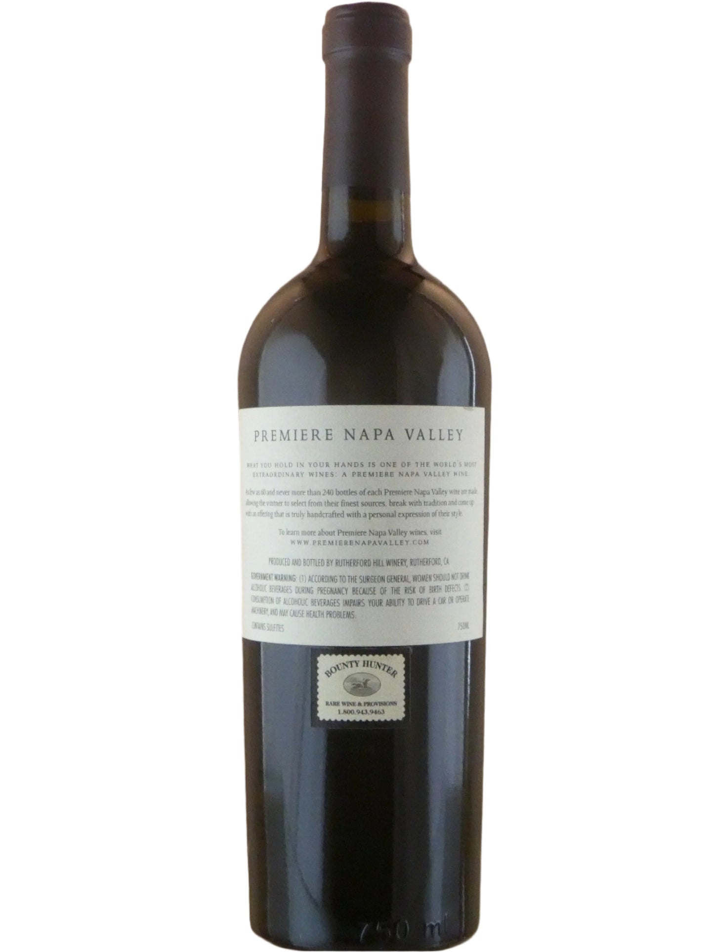 Terlato Vineyards Premiere Tete De Cuvee Rutherford Cabernet Sauvignon Auction 15 Lot 117 - 2009 (750ml)