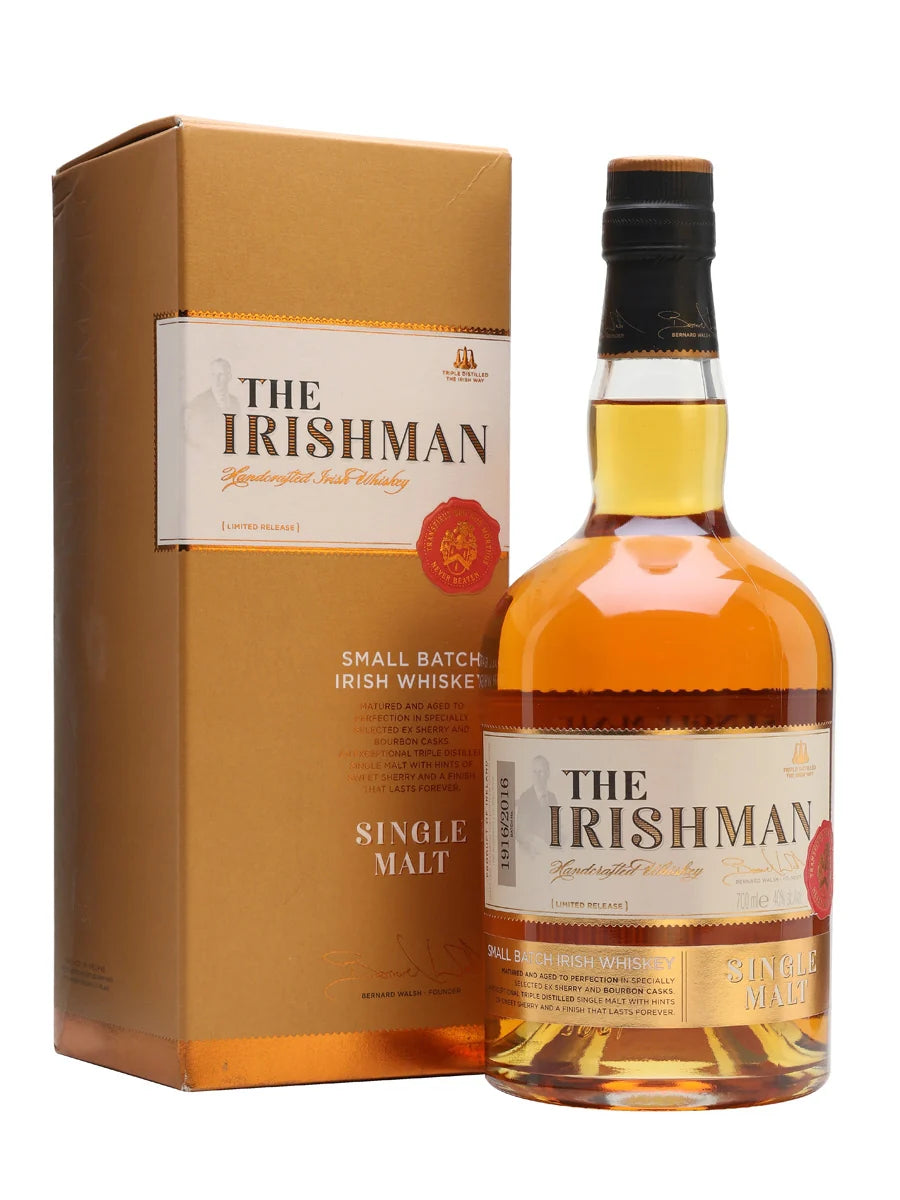 The Irishman Small Batch Single Malt Irish Whiskey (750ml)