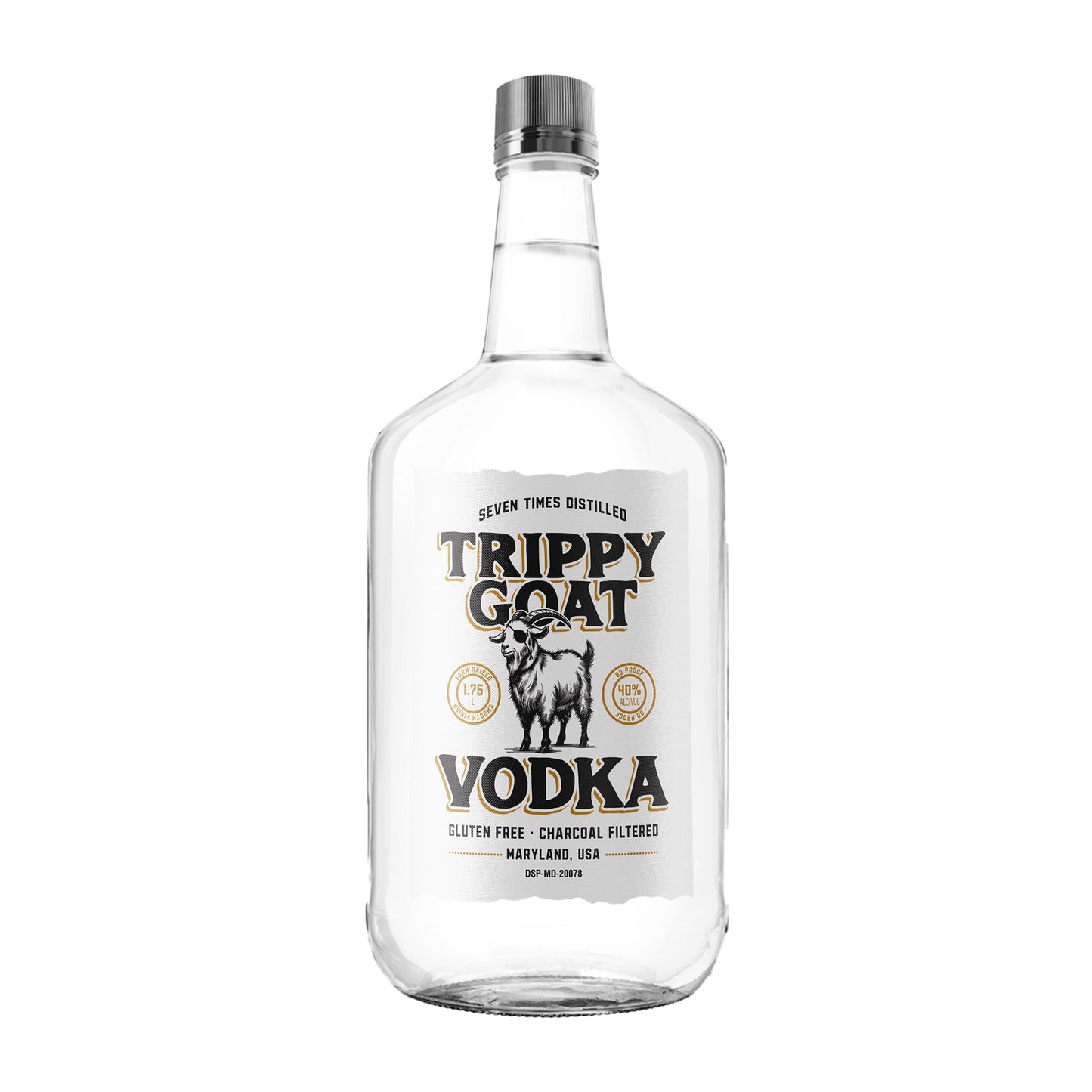 Trippy Goat Vodka (1.75 L)