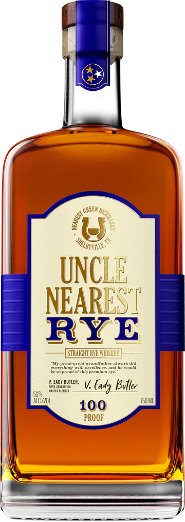 Uncle Nearest Straight Rye Whiskey (750ml)