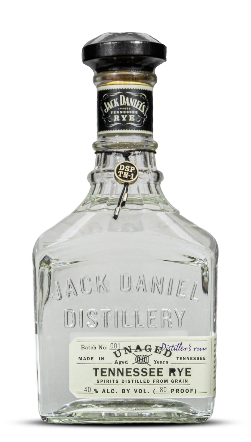 Jack Daniel's Unaged Rye Whiskey (Signed Master Distiller #7 2014) (750ml)