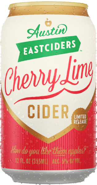 Austin East Cherry Lime Cider (12oz Can 6 Pk)