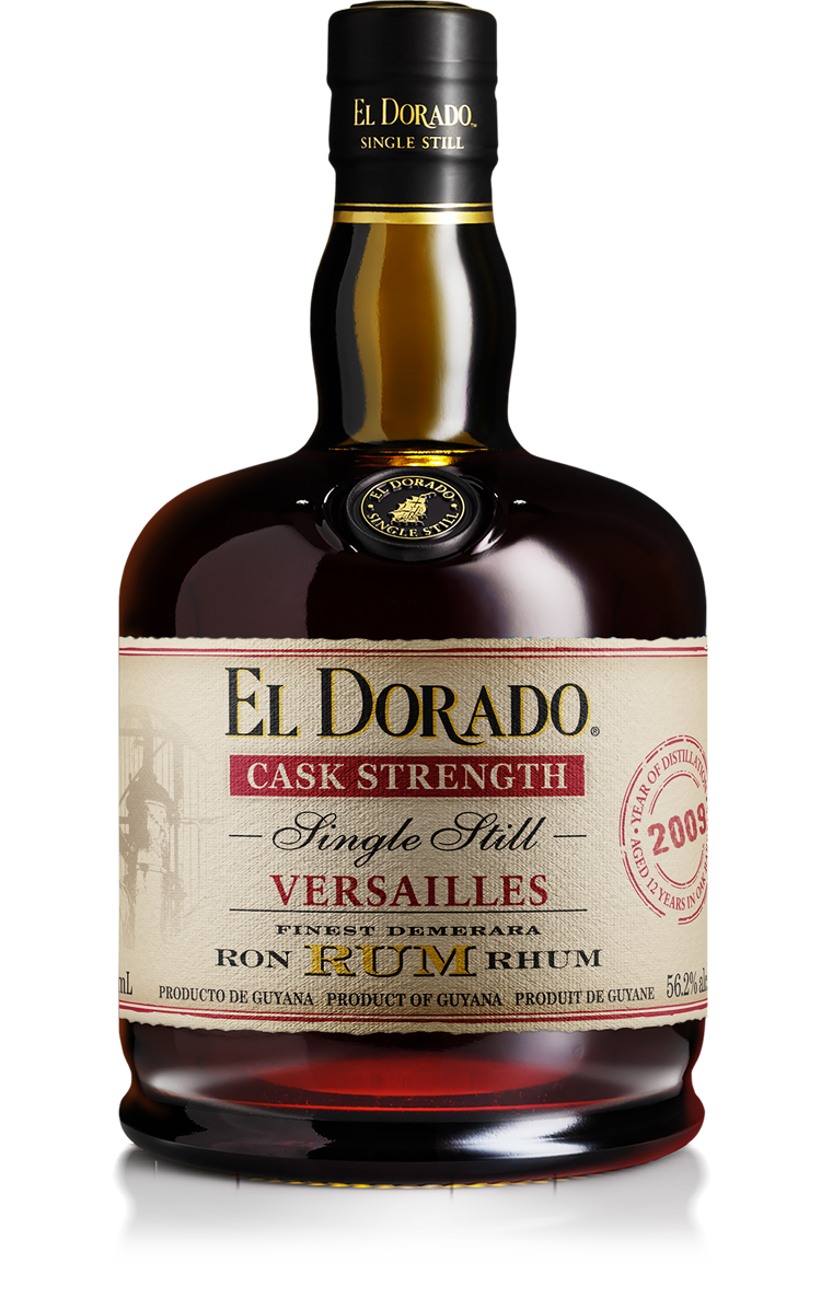 El Dorado Single Still Versailles Cask Strength 2009 12 Year old Rum (750ml)