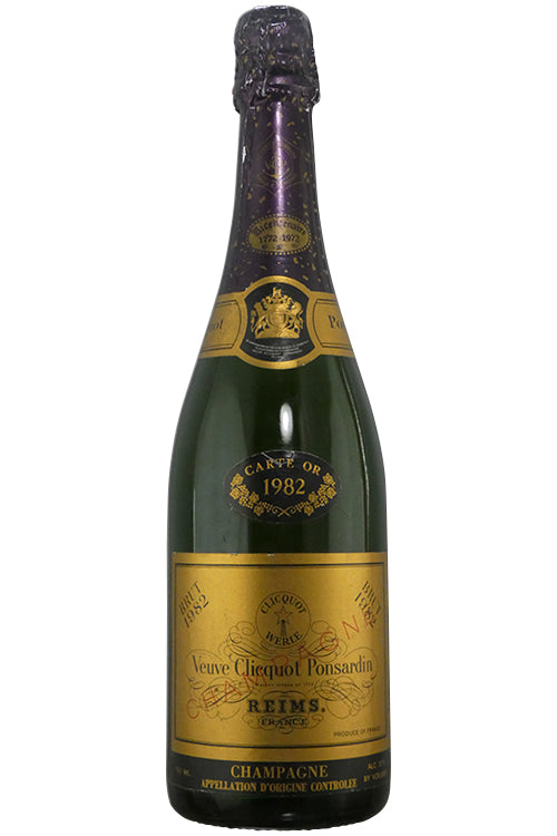 Veuve Clicquot Ponsardin Carte Or Brut - 1982 (750ml)