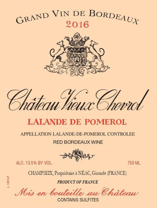 Ch Vieux Chevrol  - 2019 (750ml)
