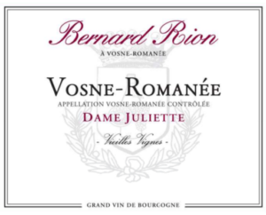 Dom Bernard Rion Vosne Romanee Dame Juliette - 2022 (750ml)