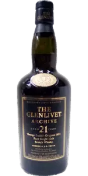 The Glenlivet Archive 21 Year Old Single Malt Scotch Whisky Distillers Limited Edition 1990 's (750ml)