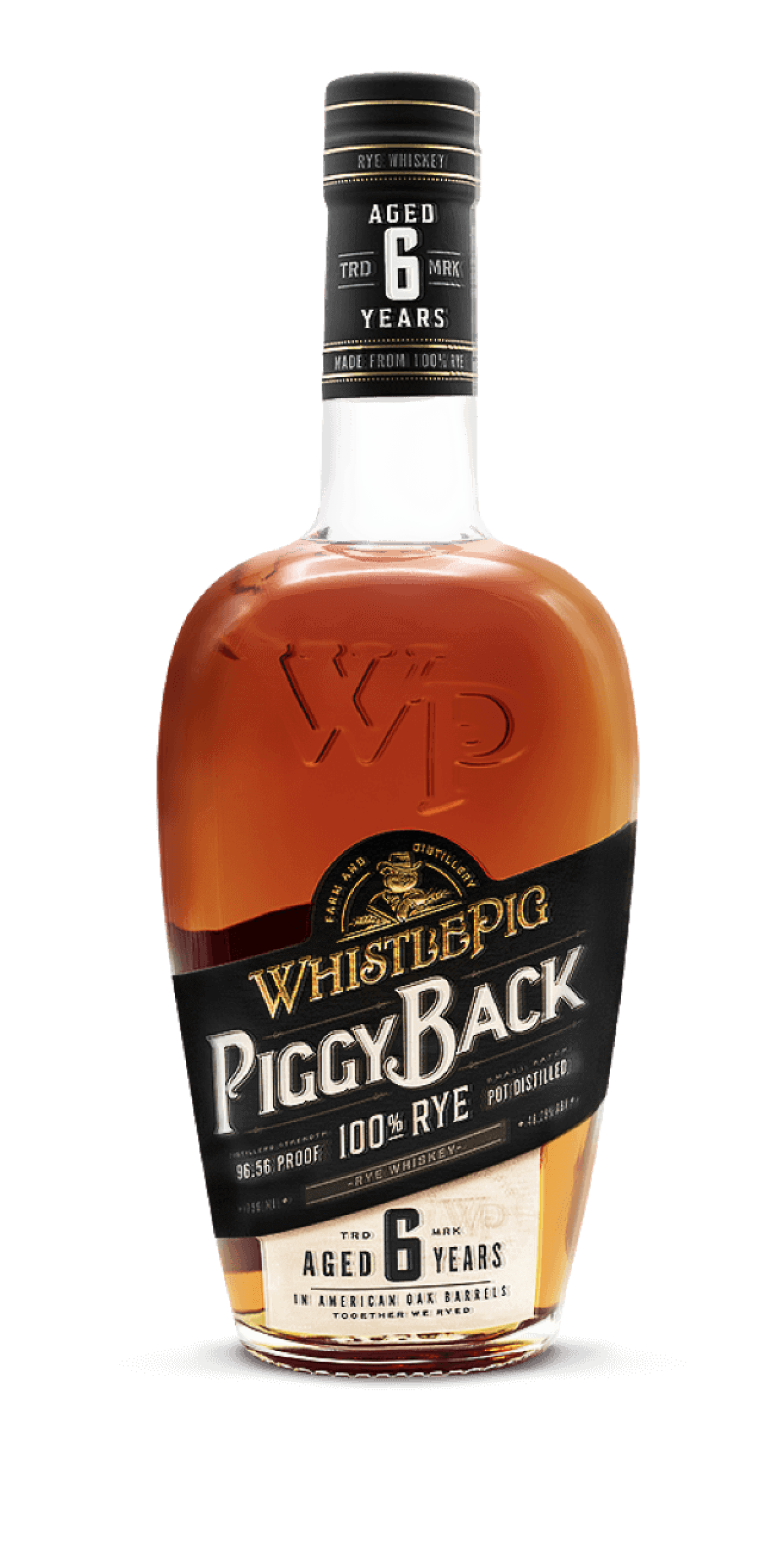 Whistlepig PiggyBack Rye 6Yr (750ml)