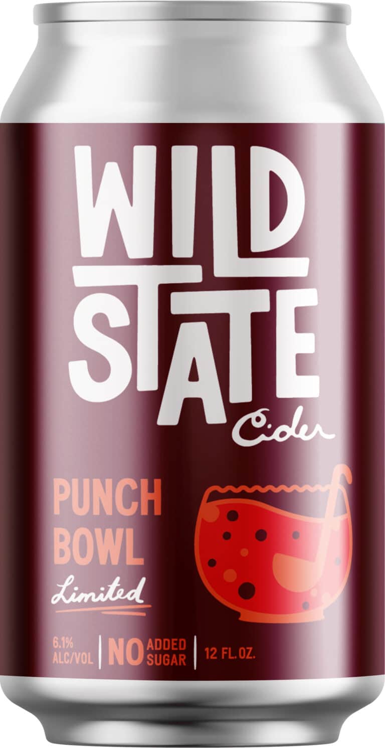Wild State Punch Bowl Cider (12oz Can 4 Pk)