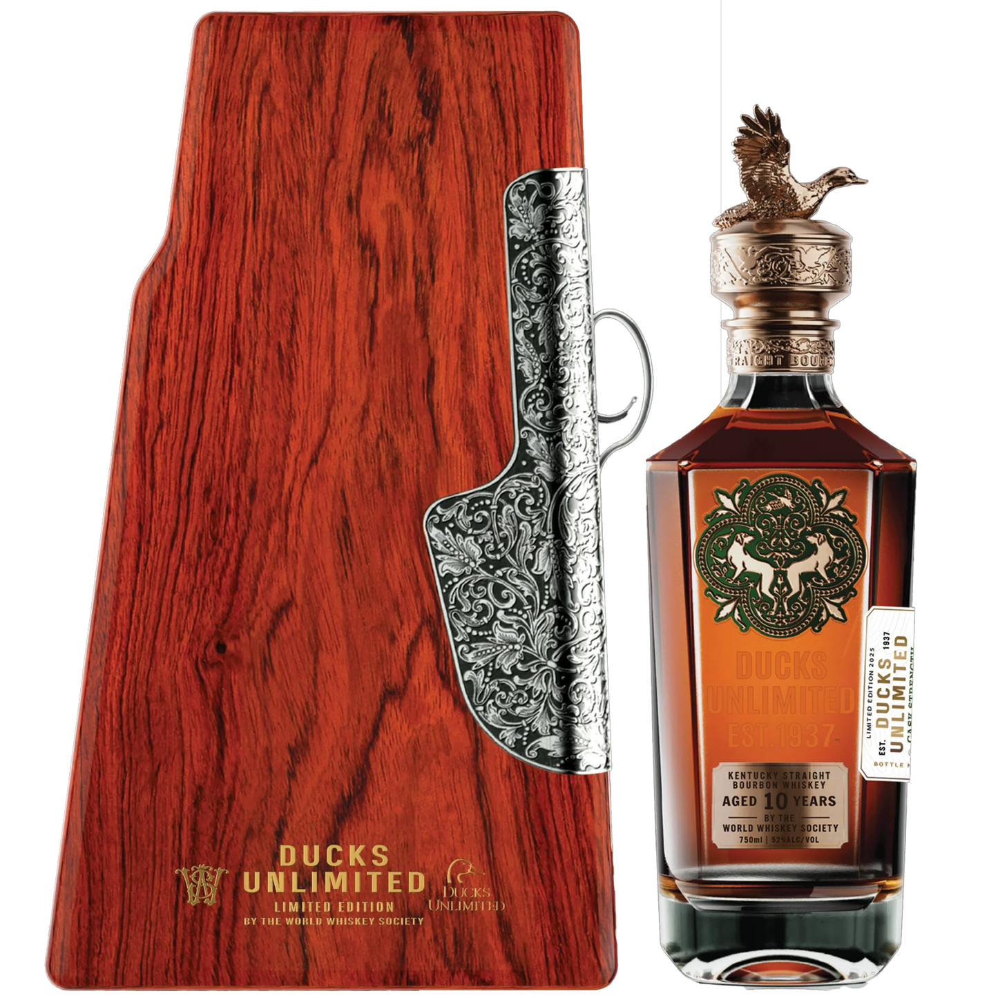World Whiskey Society Ducks Unlimited Limited Edition 10 Year Old Straight Bourbon (750ml)