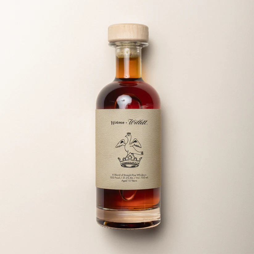 Wolves x Willett Rye Whiskey Batch 3 (750ml)