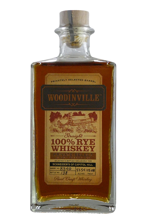 Woodinville Rye Schneider's Barrel Pick  (750ml)