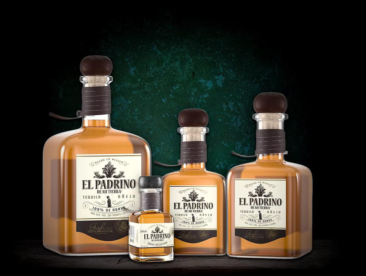 El Padrino Demi Tierra 100% De Agave Extra Anejo (750ml)