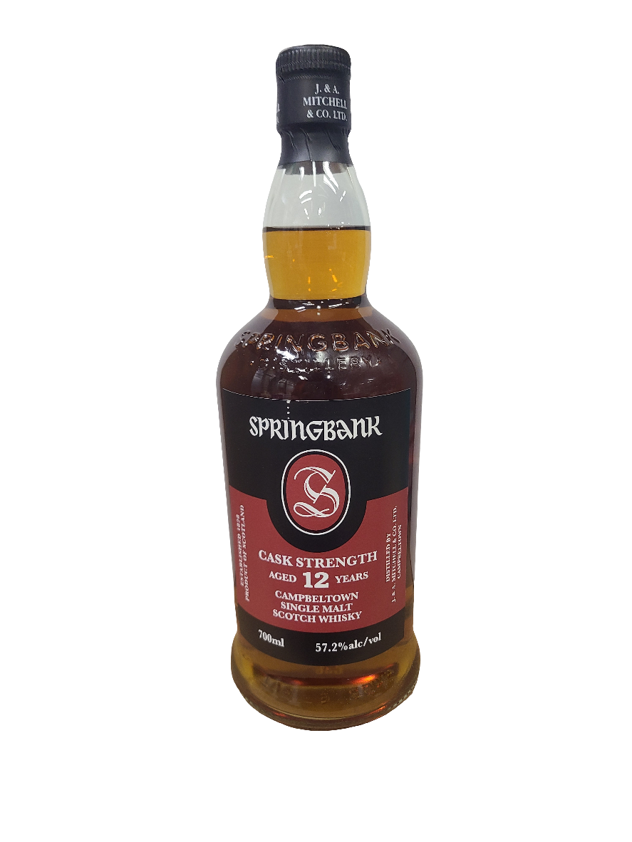 SPRINGBANK Cask Strength 12年 700ml 57.2% Springbank 12 Year Old Cask Strength (700ml) – Cellar.com