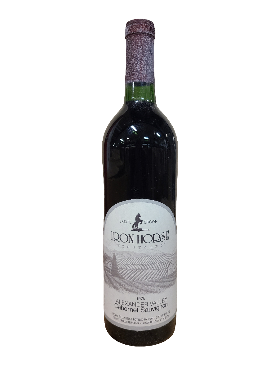 Iron Horse Alexander Valley Cabernet Sauvignon - 1978 (750ml)