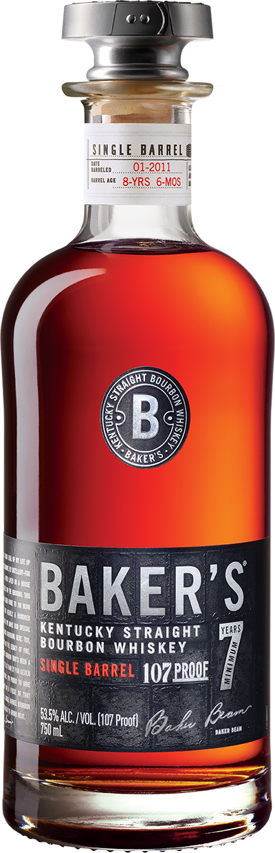 Bakers 7 Year Old  107 Proof Bourbon (750ml)