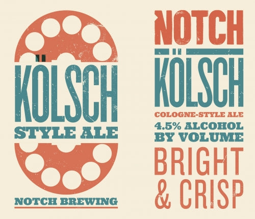 Notch Brewing Kolsh(16oz Can 4pk)