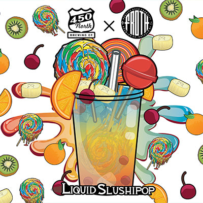 450 North Slushy XXL Lite Liquid Slushipop(16oz 4pk Can)