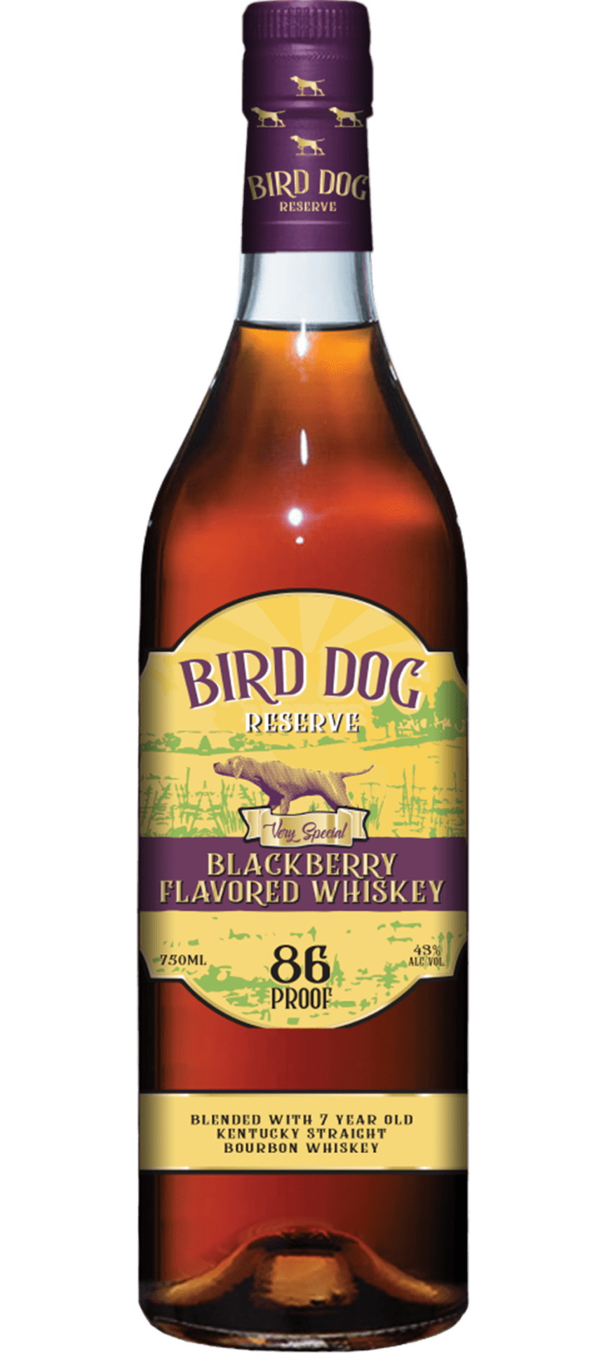 Bird Dog Blackberry Flavored Whiskey (750ml)