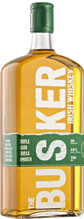The Busker Triple Cask Irish Whiskey (750ml) GREEN LABEL