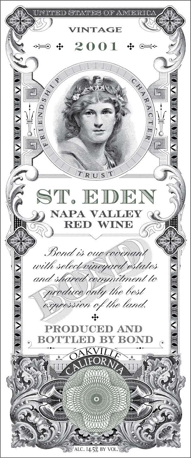 Bond St. Eden Napa Valley Red Wine - 2001 (750ml)