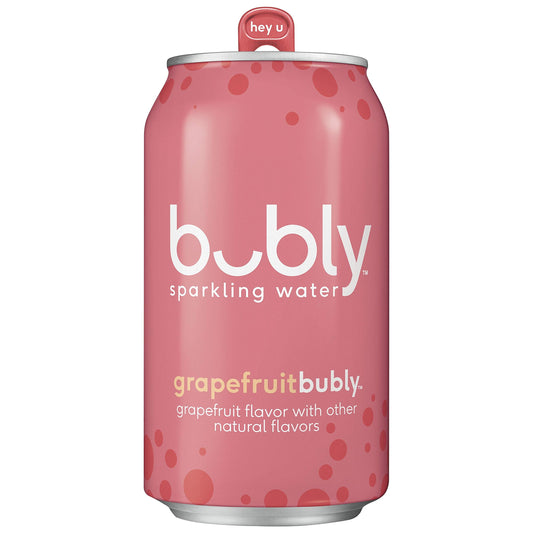 Bubly Grapefruit Sparkling Water (12oz can)