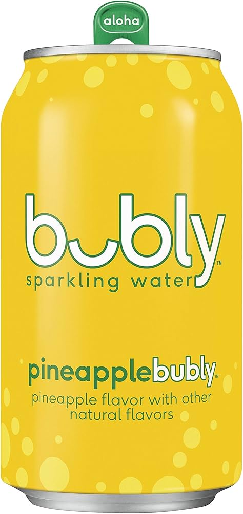 Bubly Pineapple Sparkling Water (12oz can)