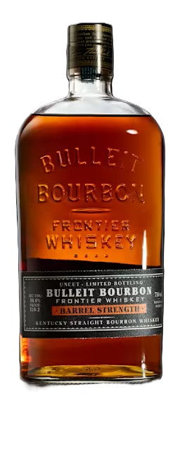 Bulleit Barrel Strength Straight Bourbon Frontier Whiskey (750ml)