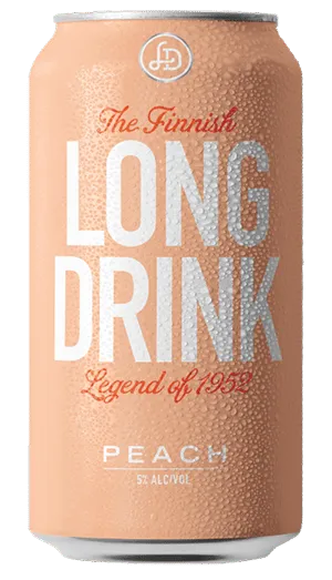 Long Drink Cocktail Peach (12oz Can 6 Pk)