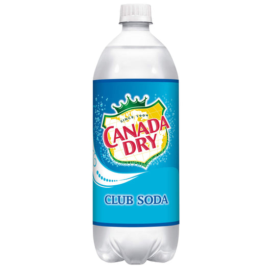Canada Dry 1L Club Soda (1L)