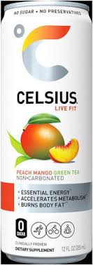 Celsius Peach Mango (12oz Can)