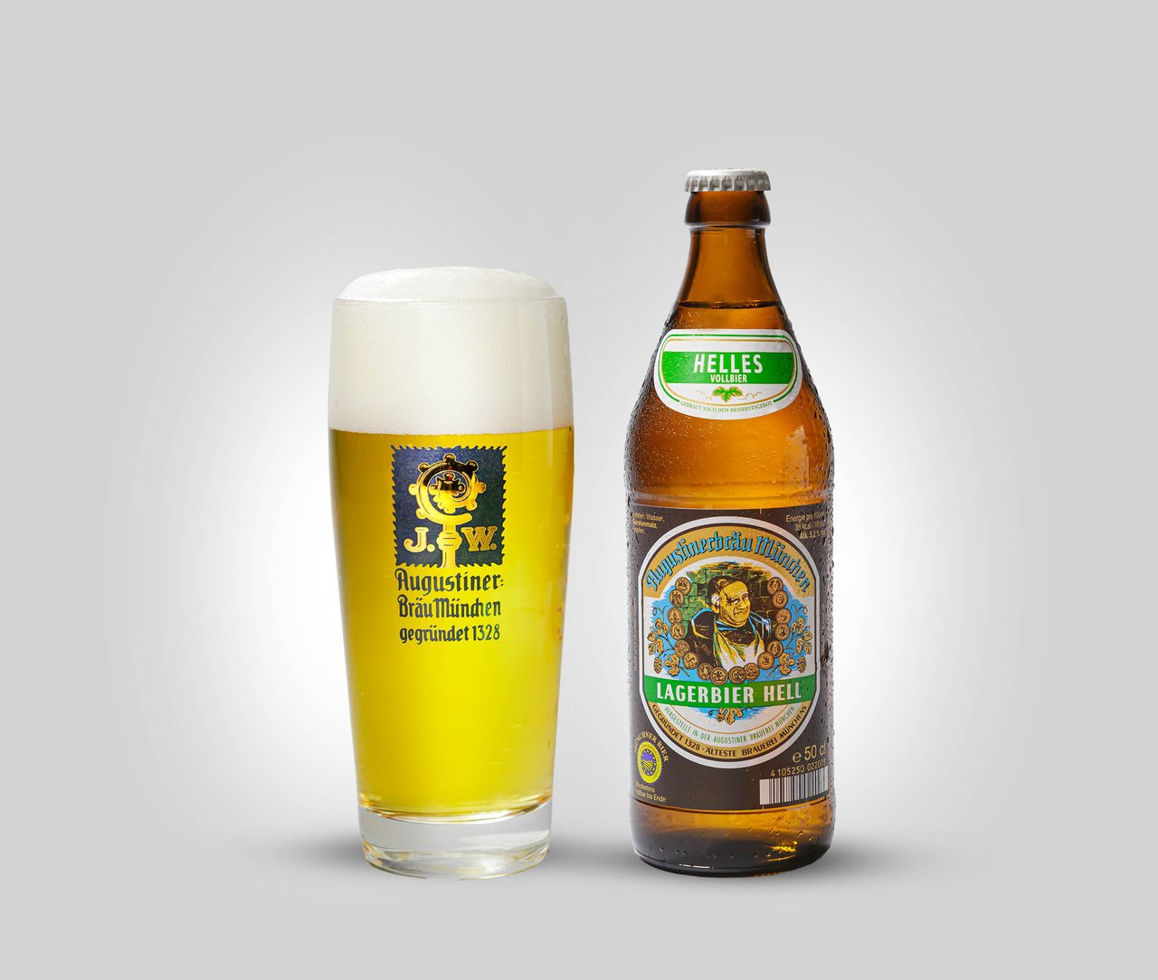 Augustiner Brau Helles Lager (12oz Btl 6 Pk)