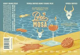 Superstition Beemosa Mead(12oz Can 4pk)