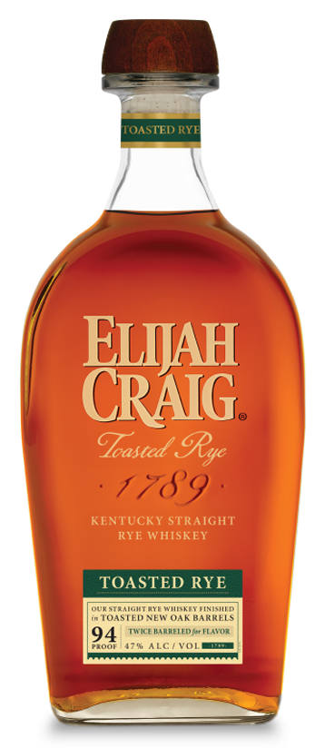 Elijah Craig Straight Toasted Rye Whiskey (750ml)