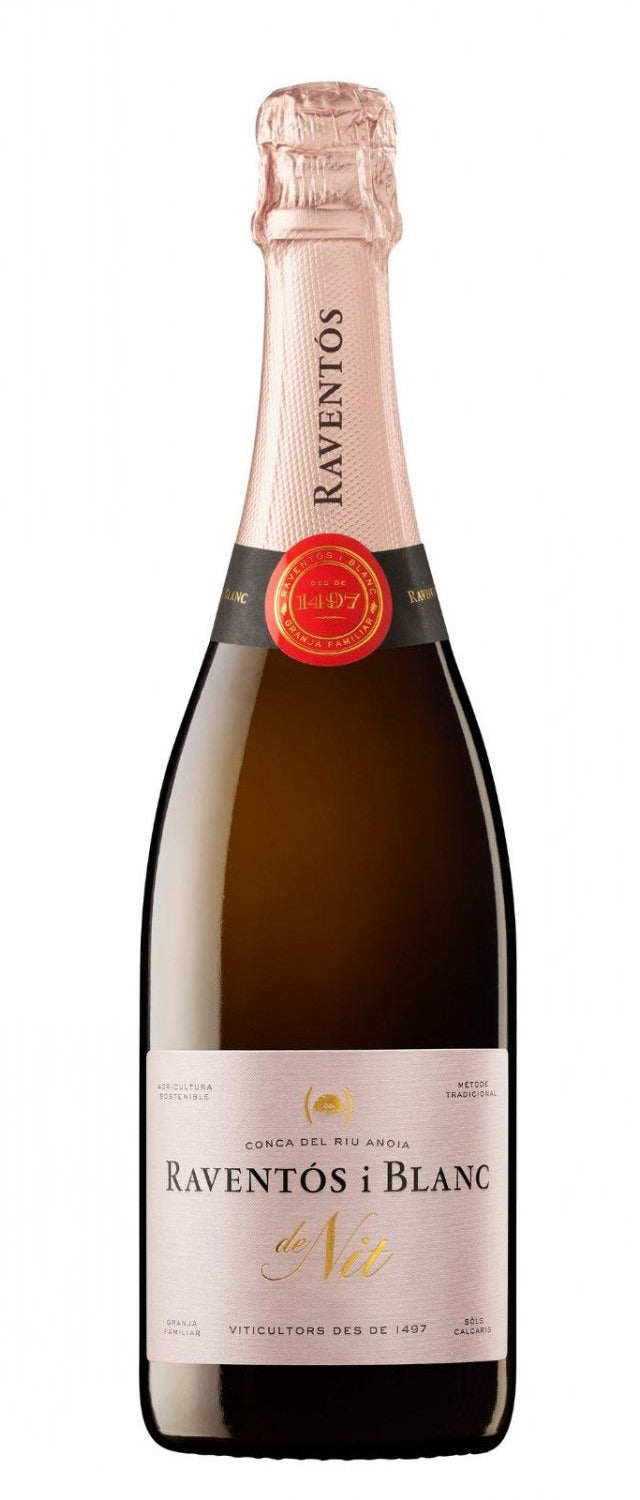 Raventos I Blanc 'De Nit' Rosado Espumoso - 2020 (750ml)